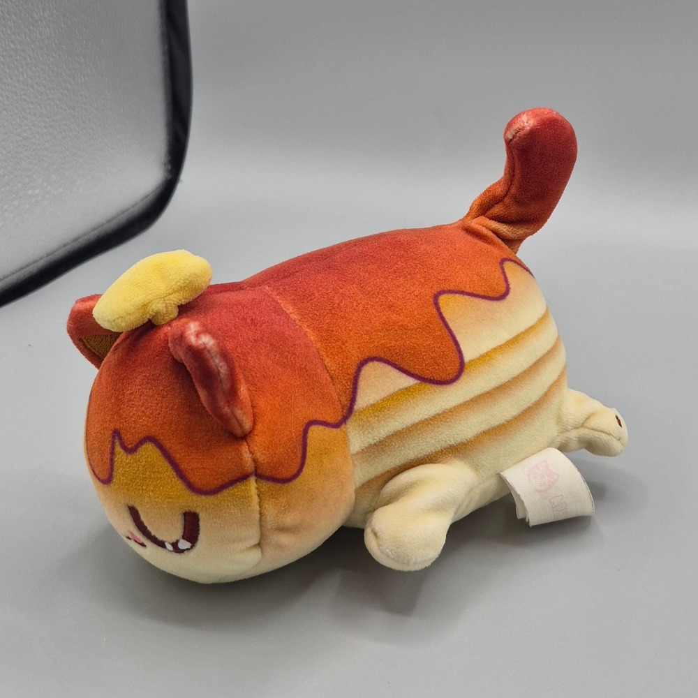 Aphmau MeeMeows Mystery Plush Pancake Cat Orange Food Series 1 Bonkers Toys 2022